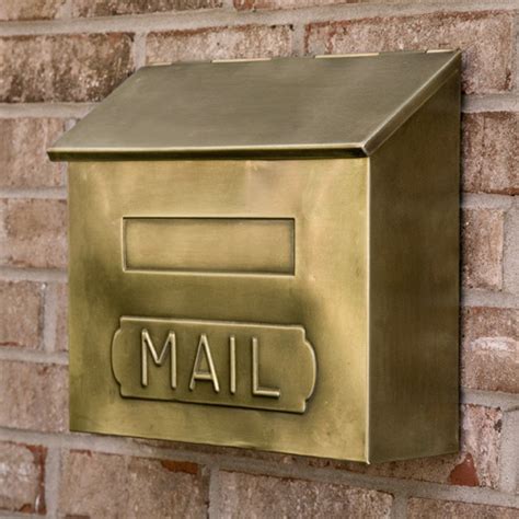 wall mounted mailbox slots